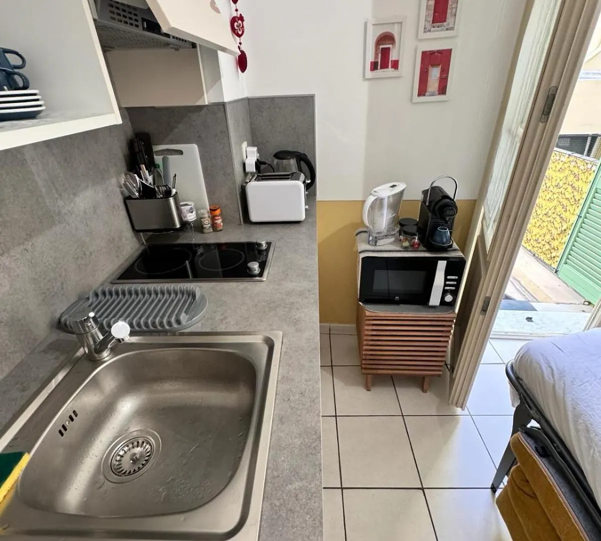 Grimaldi Central Ac 2 Terraces Wifi 5Mins Sea Nice France