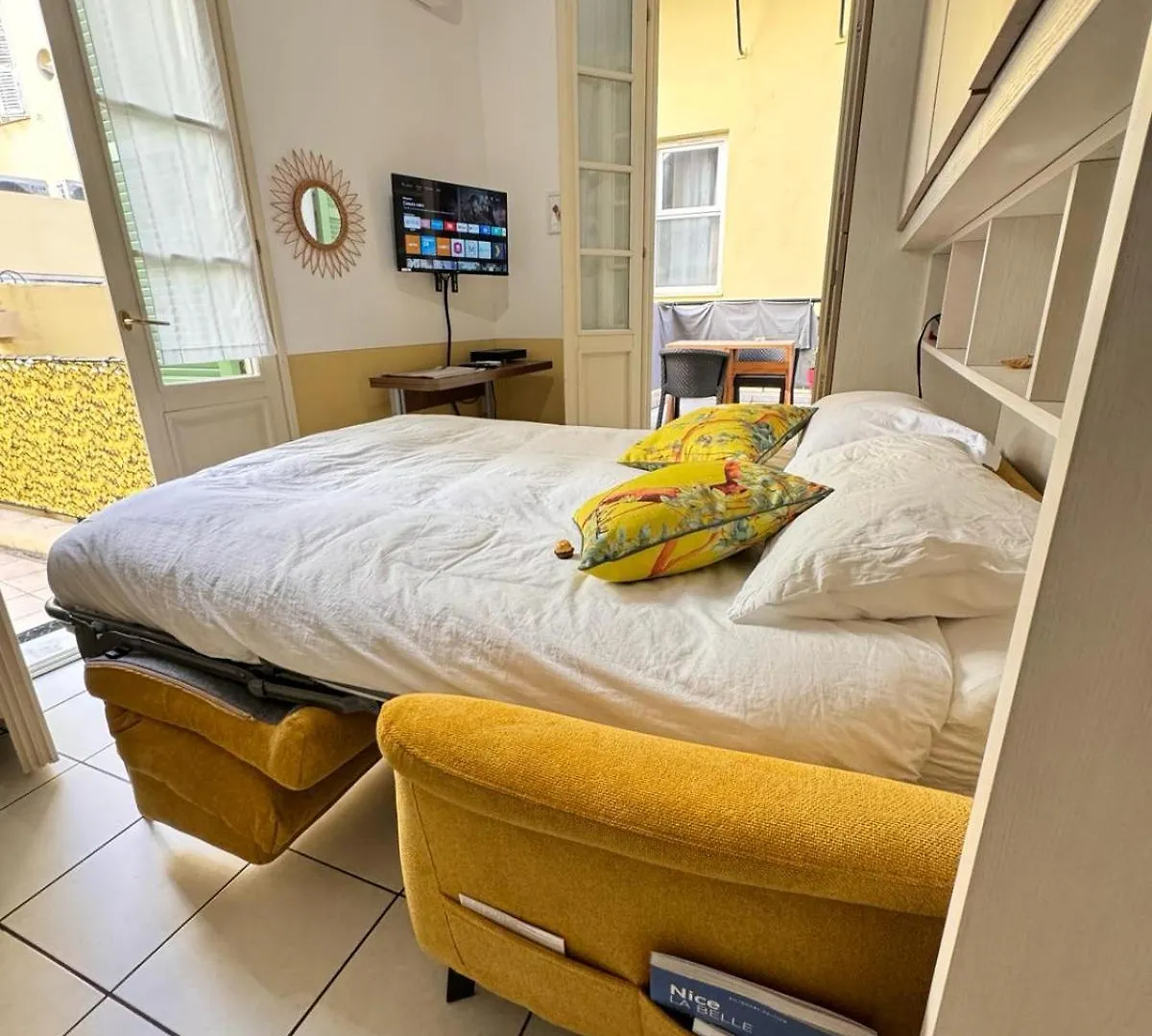 Grimaldi Central Ac 2 Terraces Wifi 5Mins Sea Nice Lejlighed